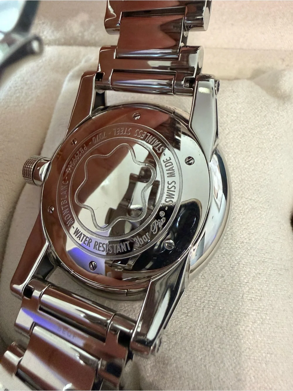 Montblanc TimeWalker 9672 Automatic 42mm Watch Box Papers Extra Links